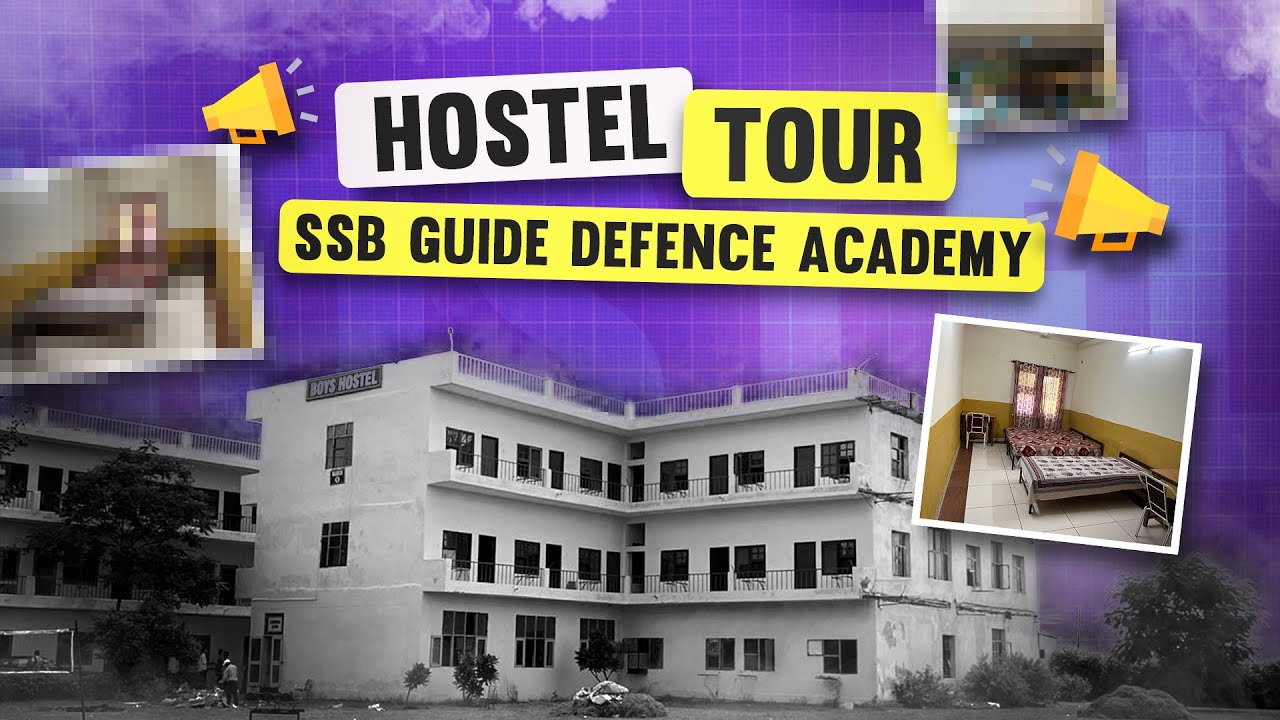 Hostel Tour Of SSBGUIDE Defence Academy Ambala (India's Best Defence Academy)