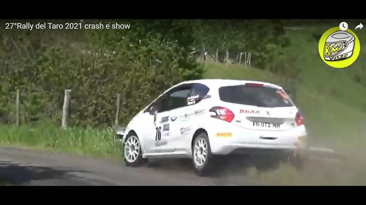 27°Rally del Taro 2021 crash e show