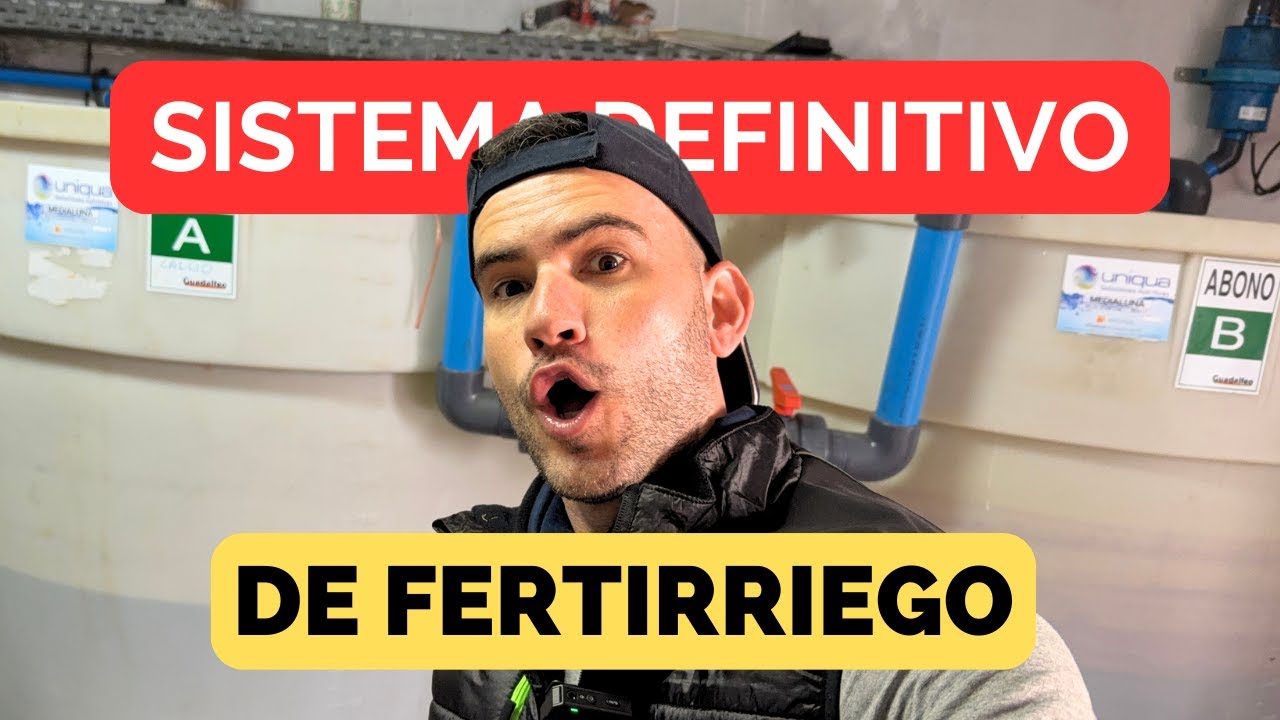 💦 ¡ASÍ RIEGO MI INVERNADERO con FERTIRRIGACIÓN INTELIGENTE! 🌱🚀