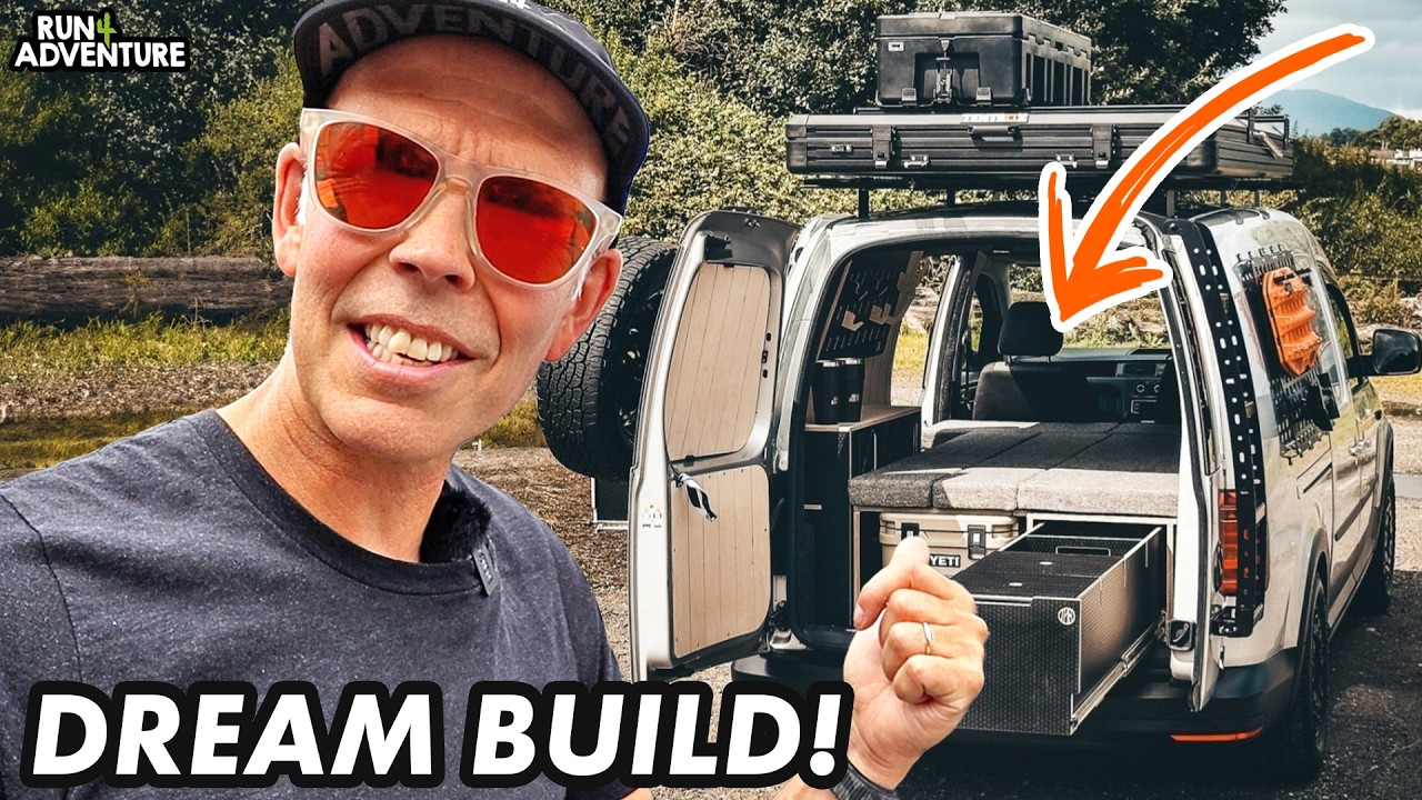 Переделка кемпера VW Caddy Maxi | ULTIMATE SWAMPER | Эпическое представление интерьера от The Ply...