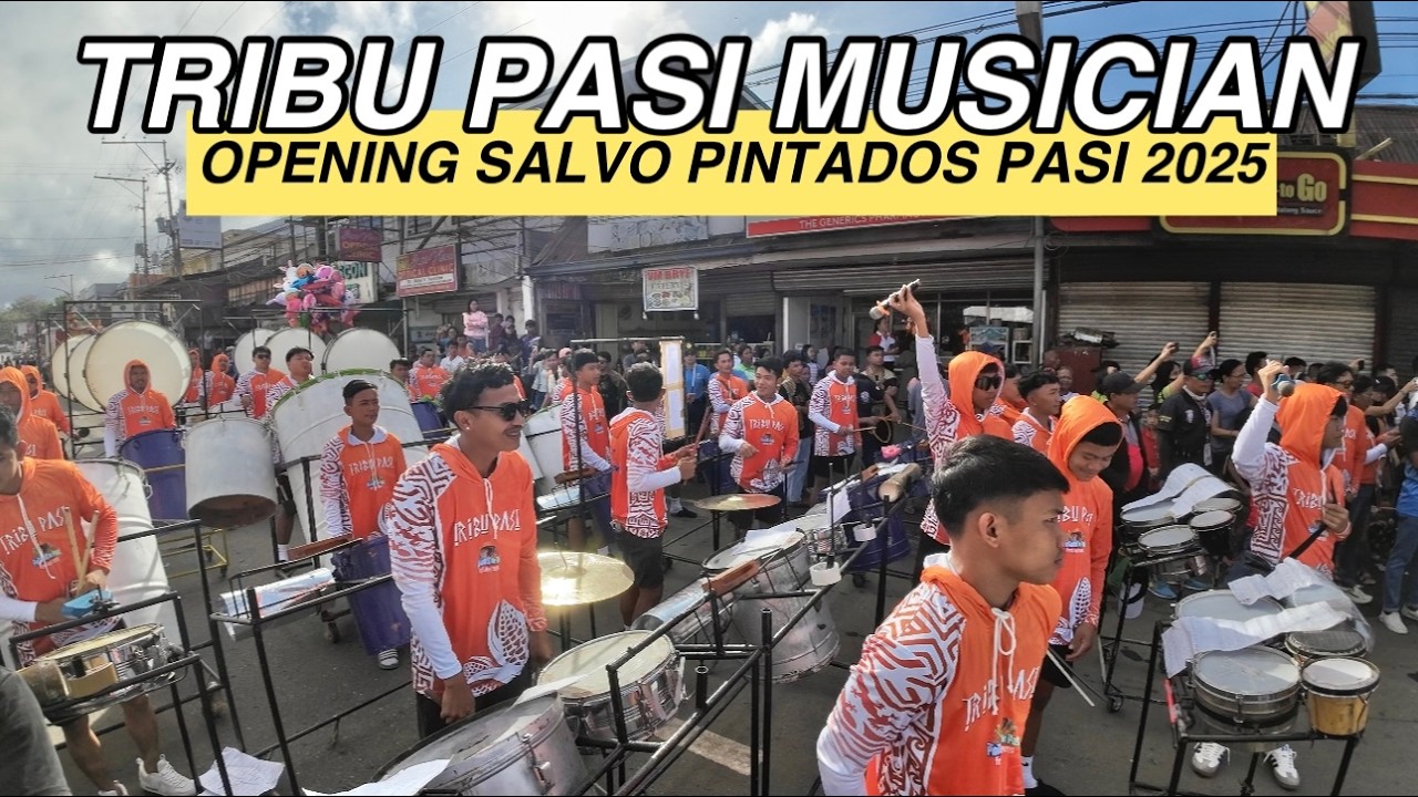 TRIBU PASI MUSICIAN OPENING SALVO PINTADOS DE PASI 2025 