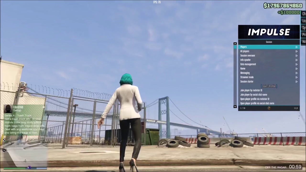 GTA5 ONLINE [IMPULSE MOD MENU]