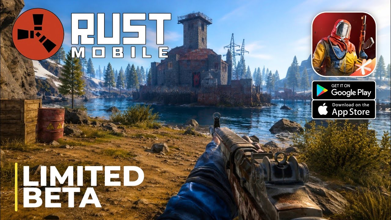 Rust Mobile Gameplay - Limited Beta Test Before Launch (Android/iOS)
