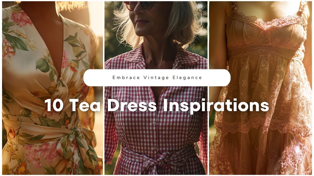 🌼 10 Charming 1960s Tea Dress Ideas to Try for Brunches & Garden Occasions! 🌿