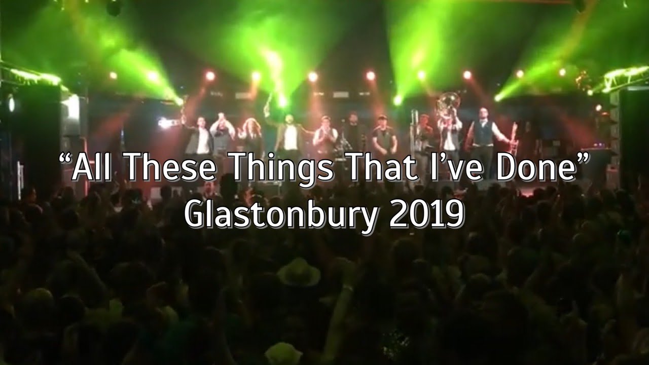 All These Things That I've Done - The Killers (Covered By Old Dirty Brasstards at Glastonbury 2019)
