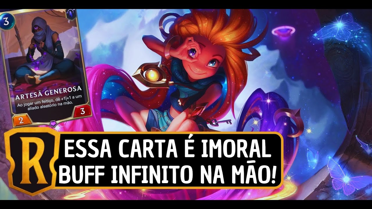ZOE VIKTOR COM ARTES&Aacute; T&Aacute; IMORAL 🧙&zwj;♀️- Legends of Runeterra