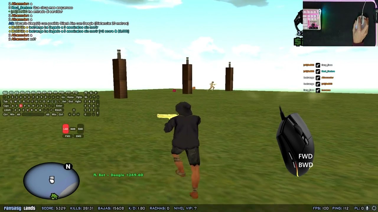 TUTORIAL C BUG / LITEFOOT USANDO LOS BOTONES LATERALES DEL MOUSE PARA SWITCHEAR (+Mi config)