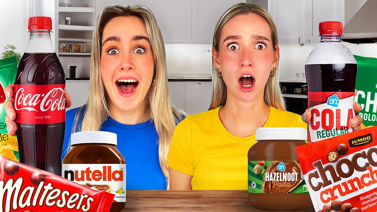 A VS B-MERK EET CHALLENGE!😨