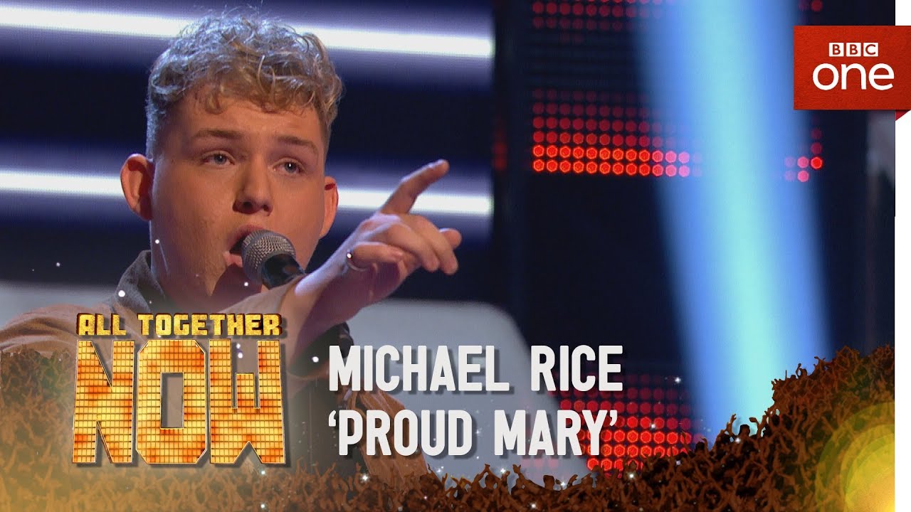 Michael Rice performs 'Proud Mary' by Tina Turner - All Together Now: Episode 1 - BBC