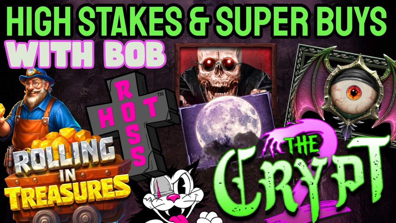 EPIC NEW SLOTS SESSION | SUPER BUYS & HIGH STAKES LOOKING FOR A BIG WIN BUT DID WE GET A MAX WIN?!