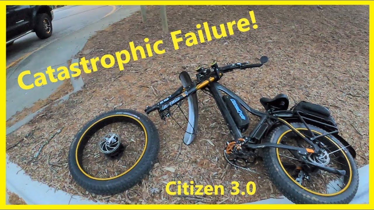 Front Hub Motor Failure - Citizen Bike