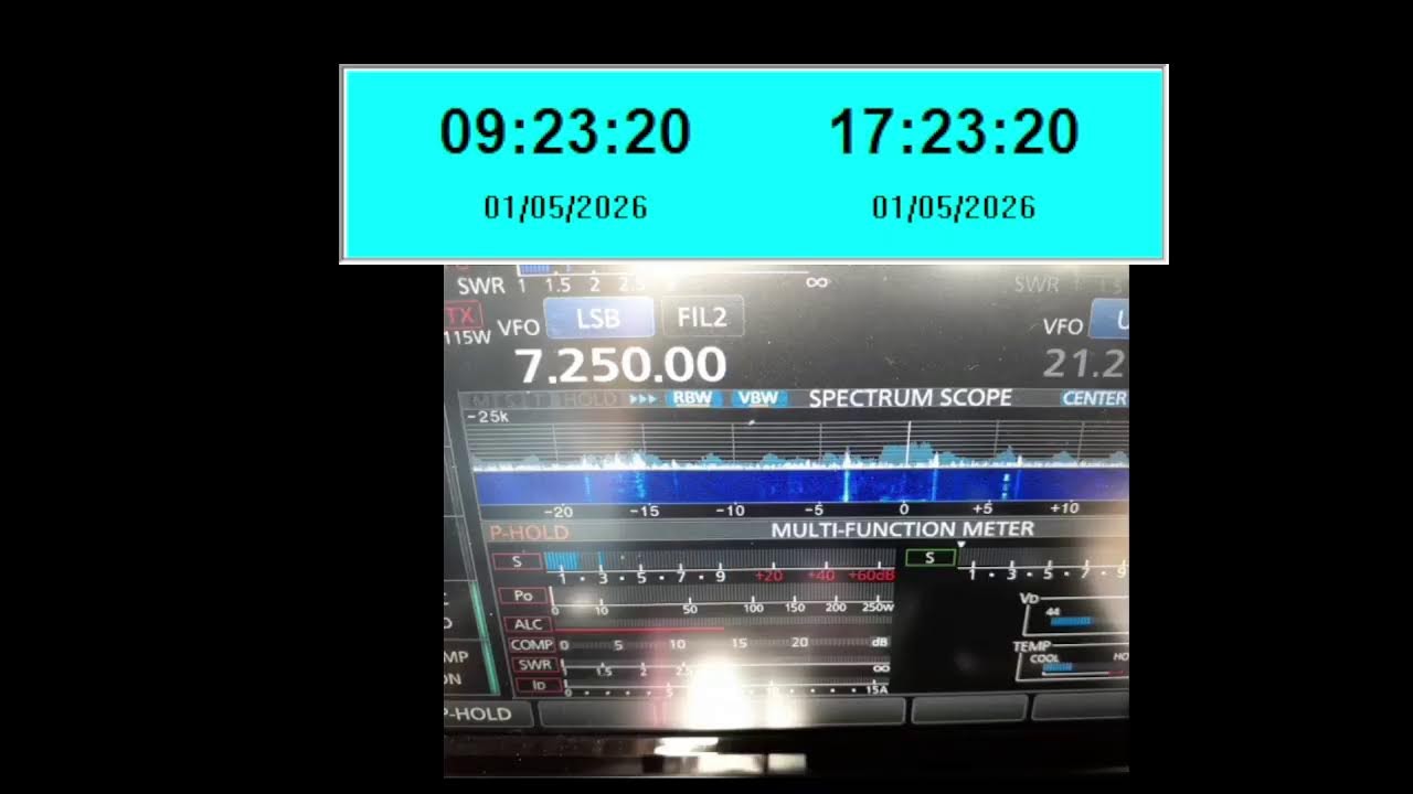 40 Meters Ham Radio Amateur Radio DM14 in Southern California