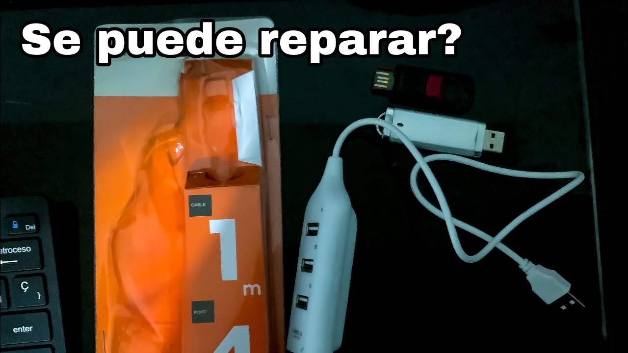Se puede arreglar USB HUB con 4 puertos?