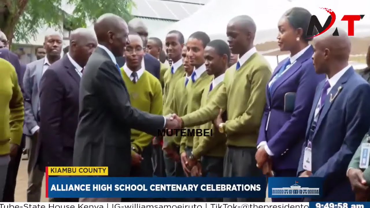 “SEE HOW PRESIDENT RUTO VISITS ALLIANCE HIGH SCHOOL ALONGSIDE KIMANI ICHUNGWAH!”