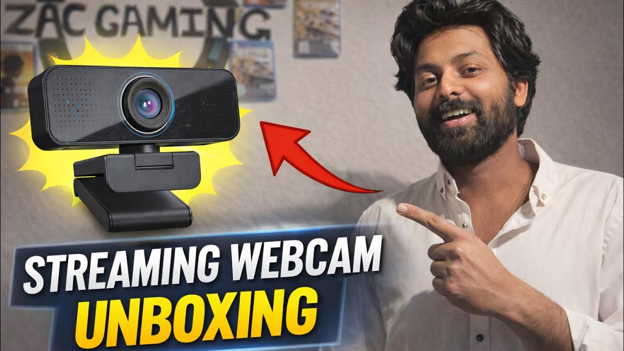 Webcam Unboxing 📸 