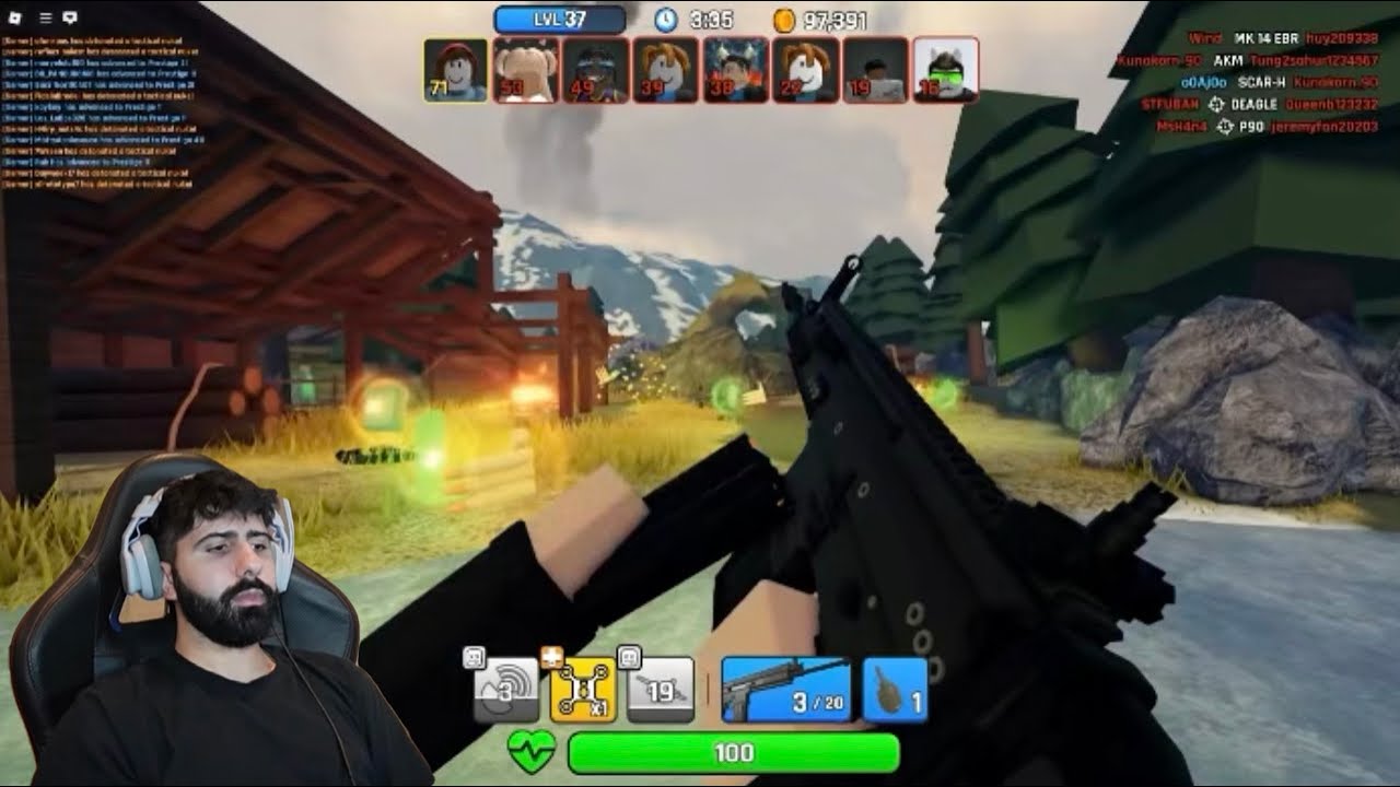 Roblox Combat Arena Sweat Lobby Gets Humbled 