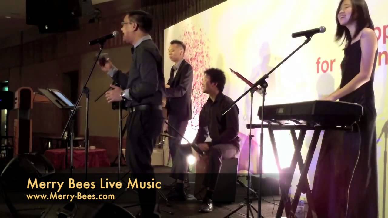 Merry Bees Live Music - Rob sings Titanium (by David Guetta)