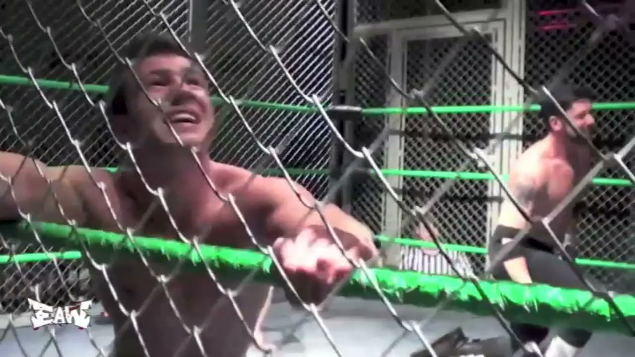 EAW Chris Tyler v Ultra Mark Massa CAGE MATCH HEAVYWEIGHT CHAMPIONSHIP Caged Warfare '14