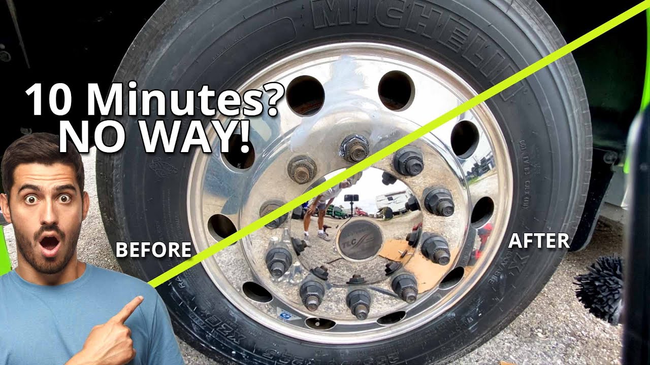 Polish an Aluminum Wheel with Flitz in under 10 minutes?