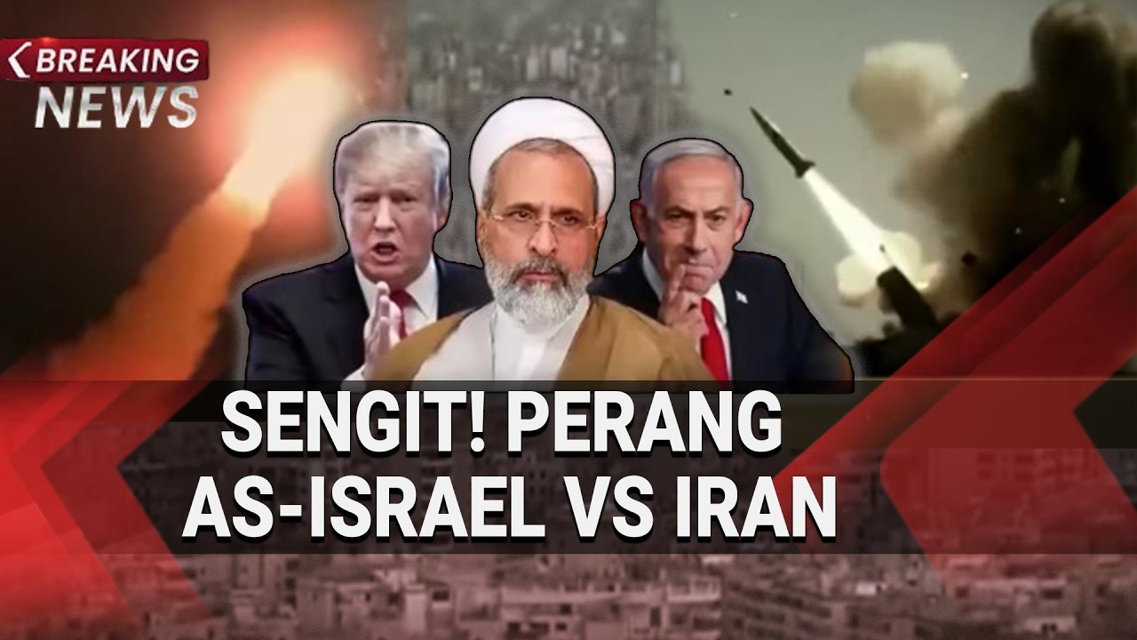 Breaking News - SENGIT! Perang AS-Israel VS Iran Sasar Fasilitas Minyak