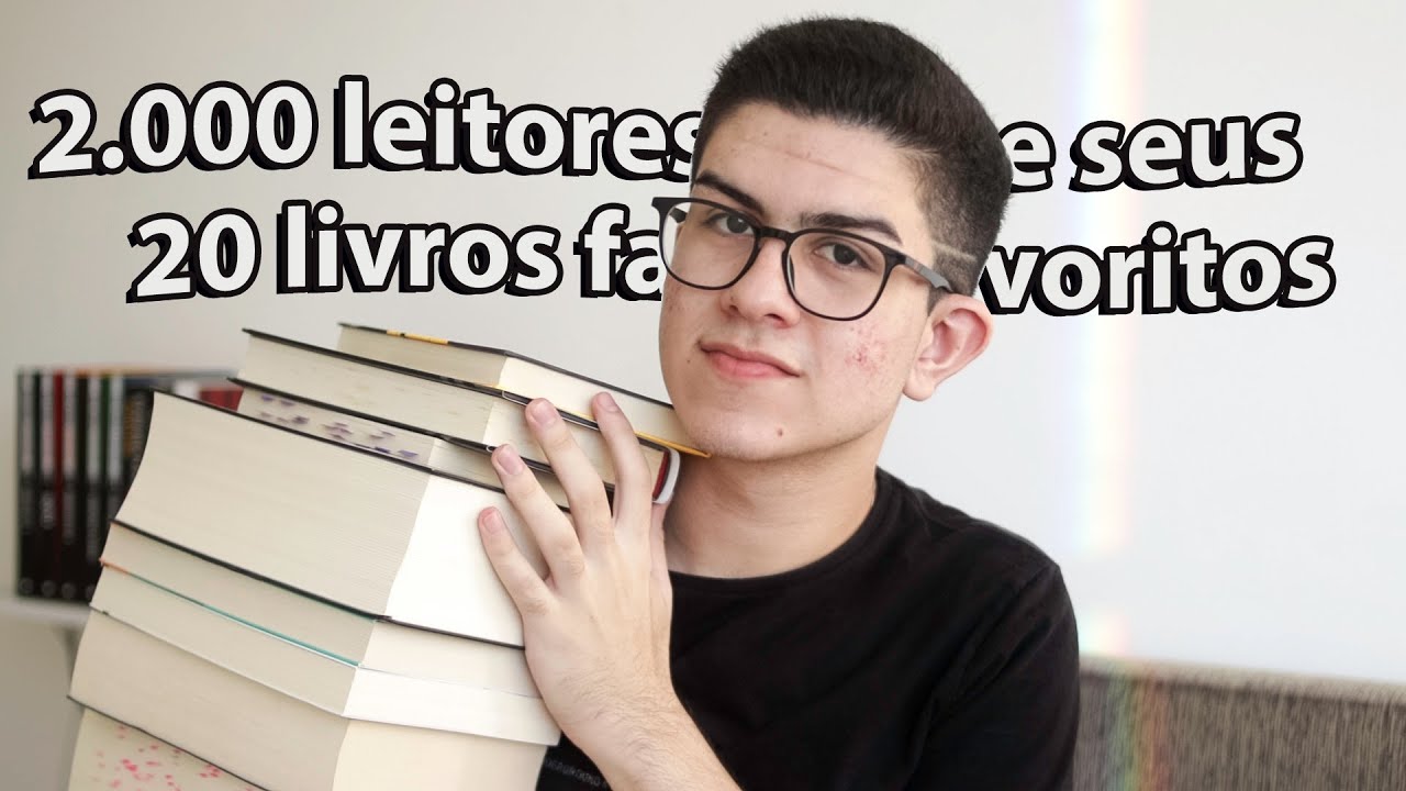 perguntei a 2.000 pessoas seus livros favoritos e esses foram os 20 escolhidos