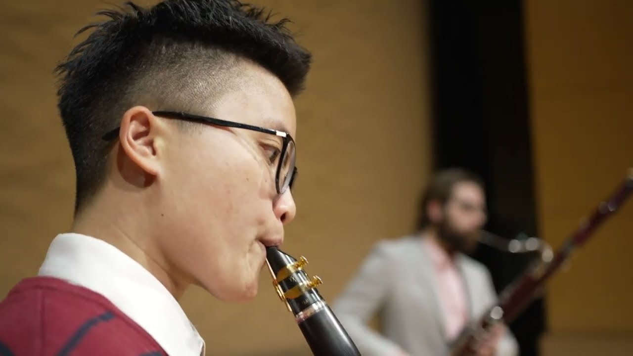 UNT Center Woodwind Quintet plays Fernández: Suite op. 37