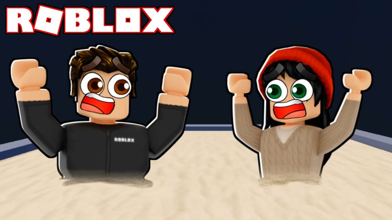 Зыбучие пески ROBLOX с Алексой!