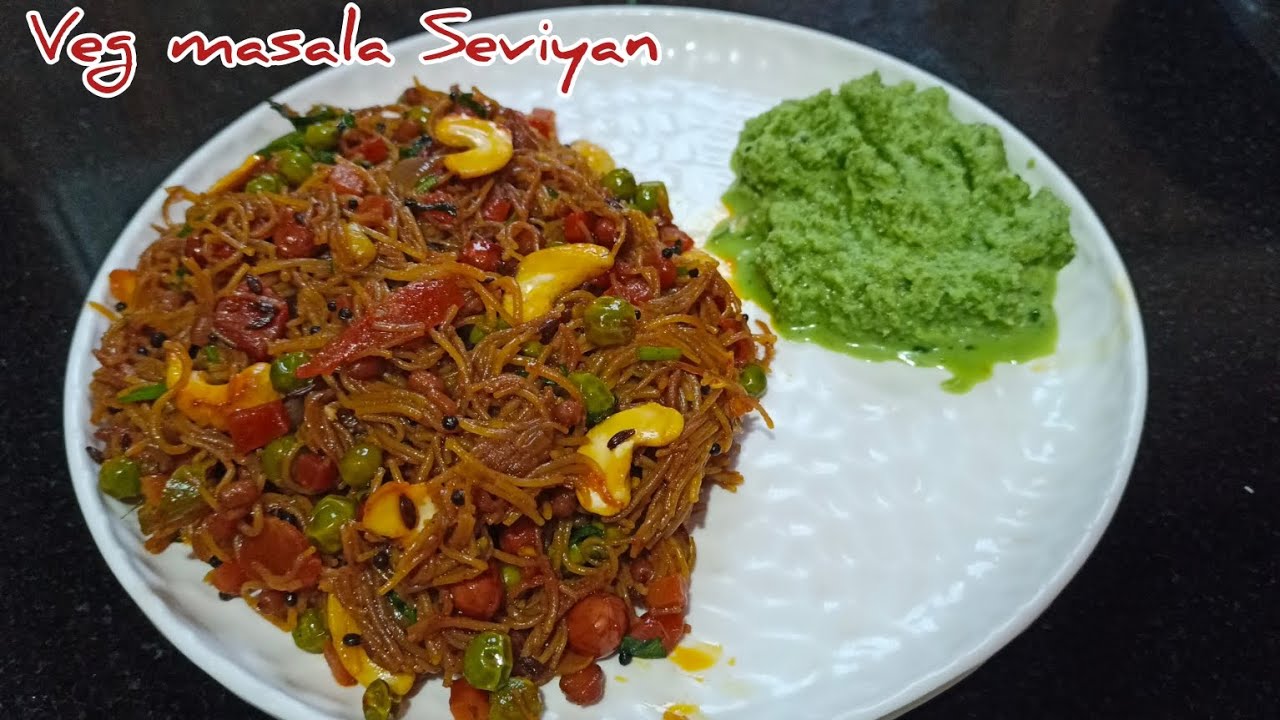 Vermicelli pulao & Coconut chutney | सुबह की भाग दौड़ में और हेल्दी और टेस्टी नाश्ता | #recipe #yt 