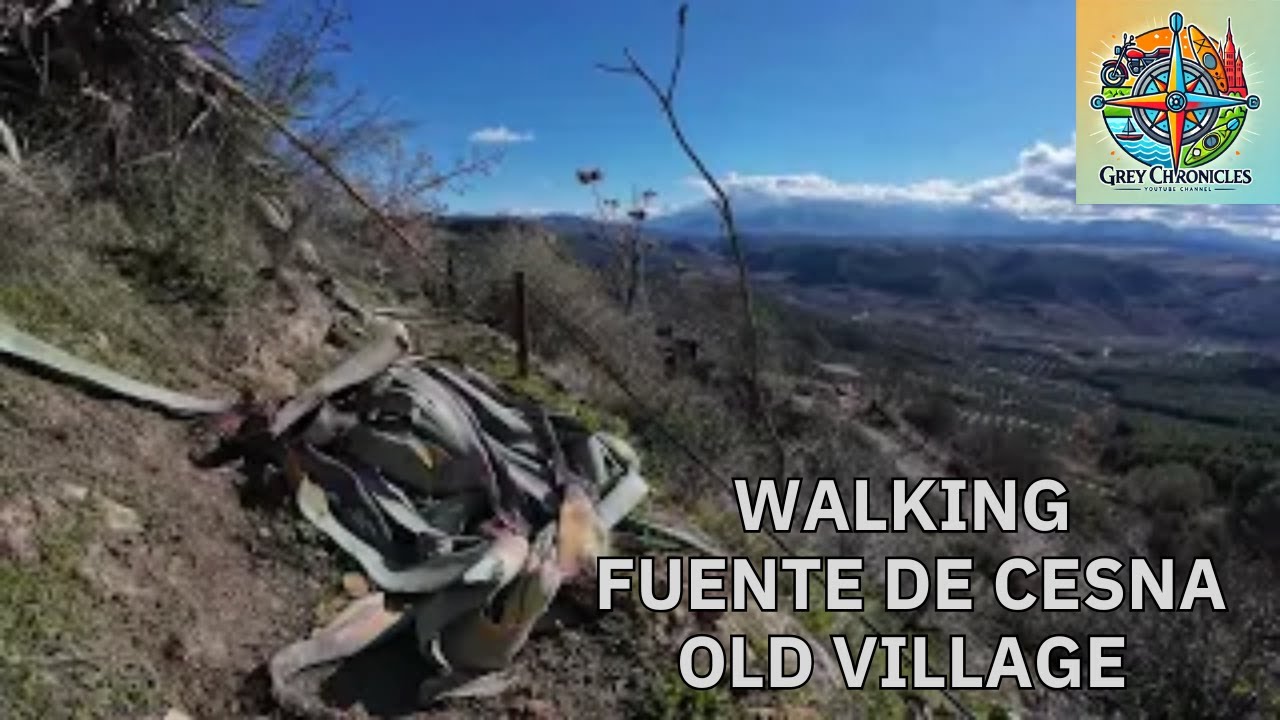 Walking Fuente de Cesna old village