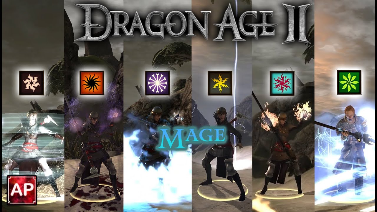 Dragon Age 2: All Mage Spells | AbilityPreview