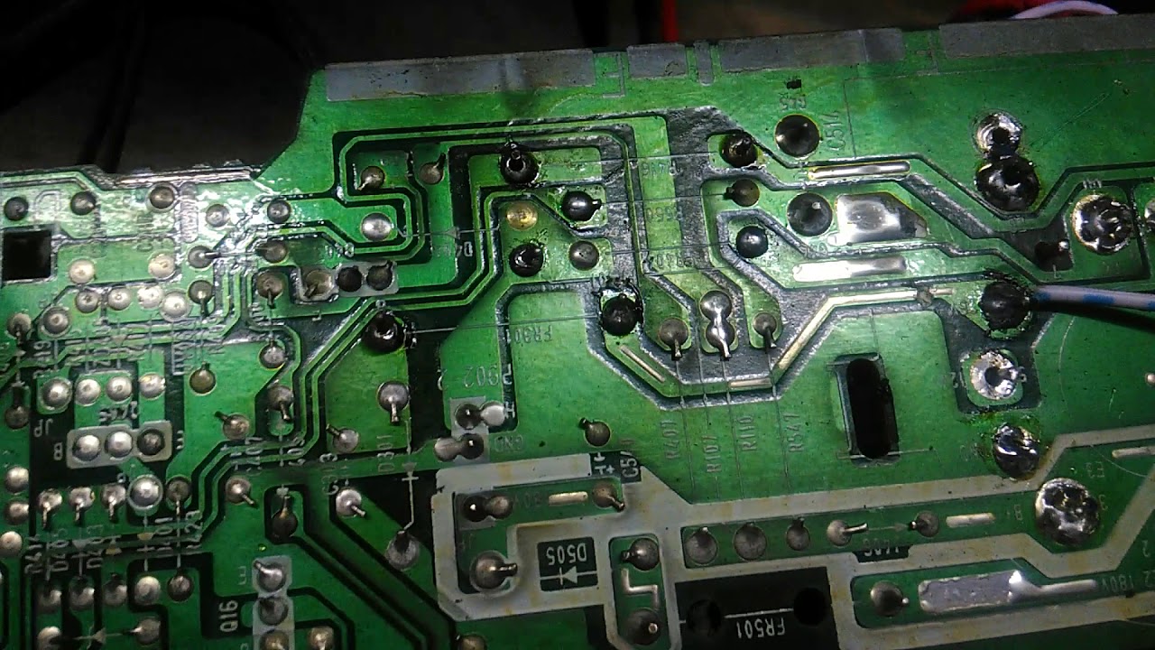 Menambah tegangan 14v menjadi 26 volt pada fbt tv LG