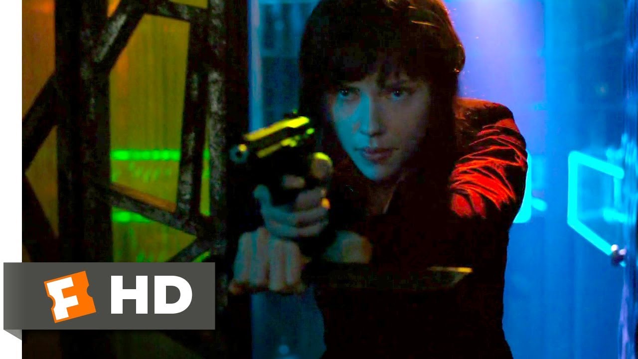 Ghost in the Shell (2017) - Strip Club Shootout Scene (4/10) | Movieclips