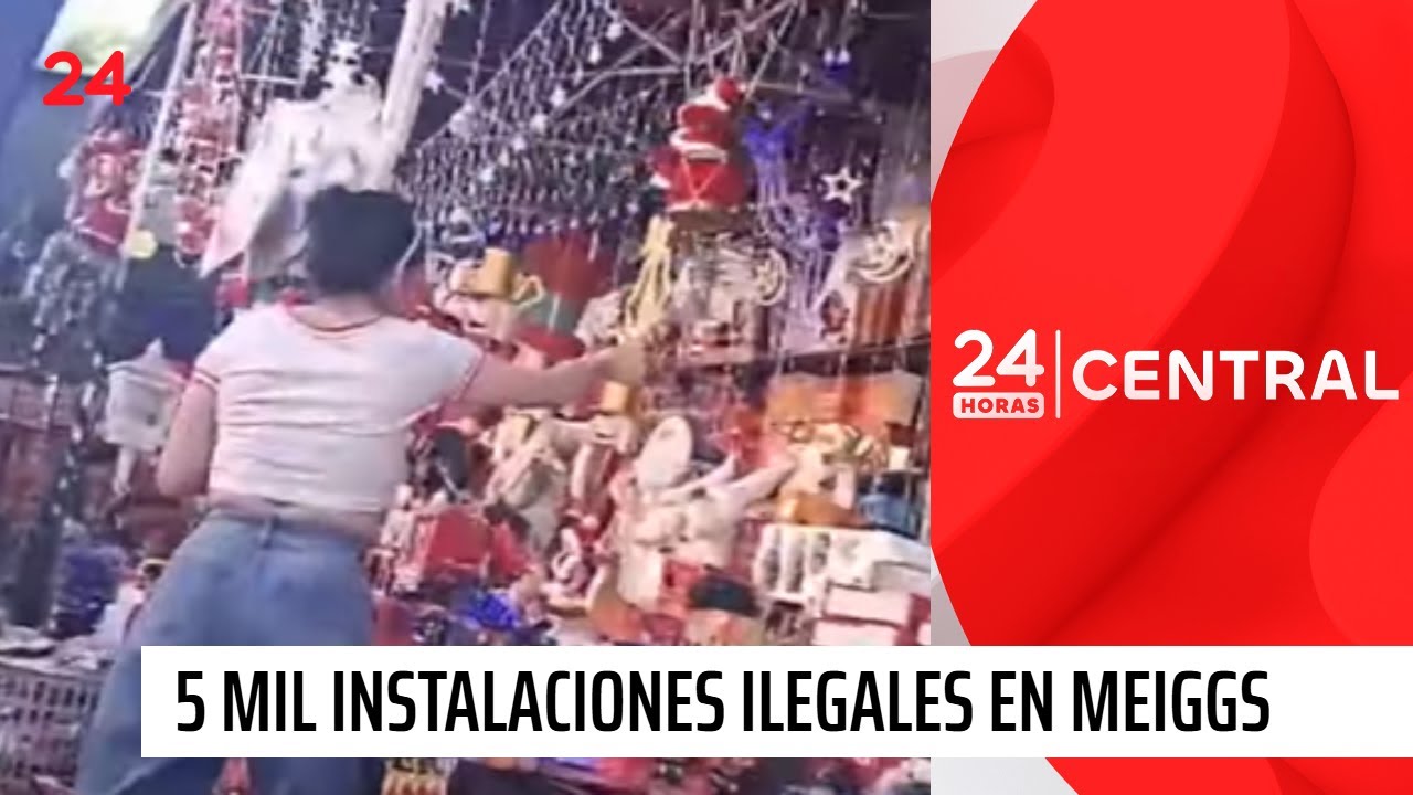 La ley de los “toldos azules” del barrio Meiggs | 24 Horas TVN Chile