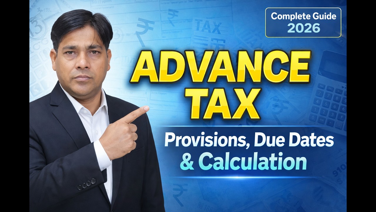 Advance Tax Kya Hota Hai? | Advance Tax Due Dates, Interest | Income Tax 2026 | KS ACADEMY