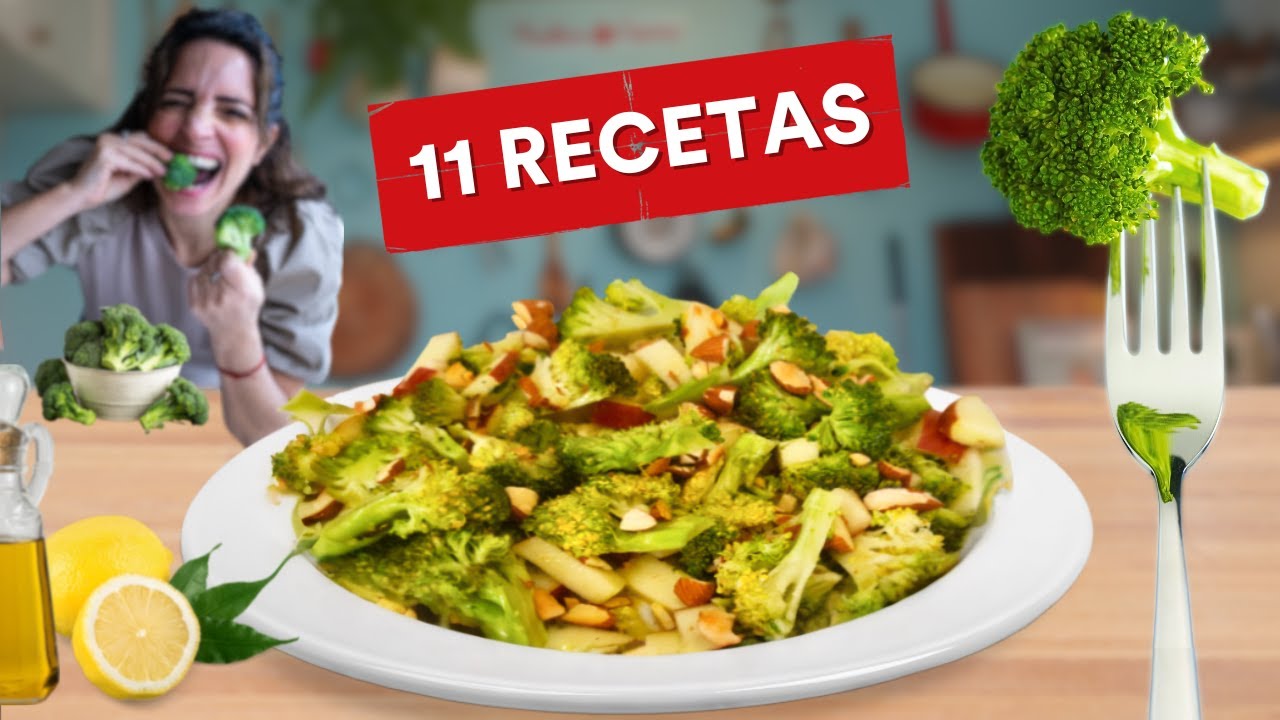 Mi selección de recetas con Brócoli (fácil, rápido, todo).