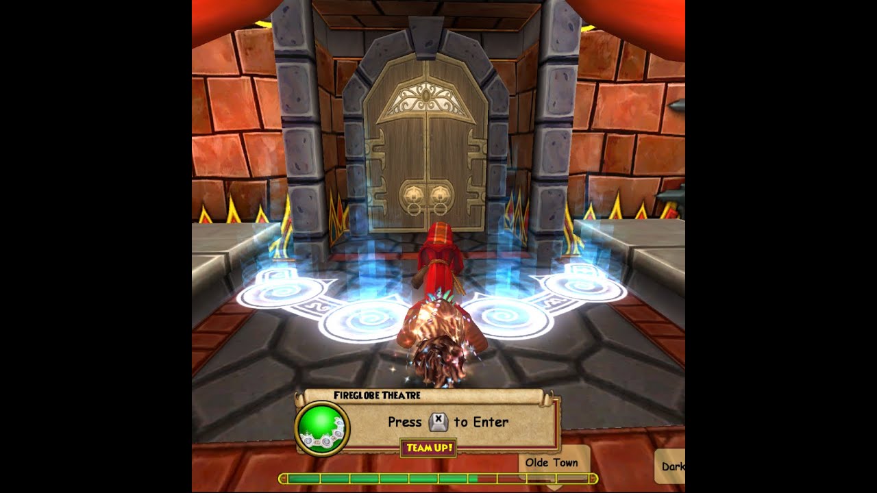 Wizard101 Where to find FIREGLOBE THEATER