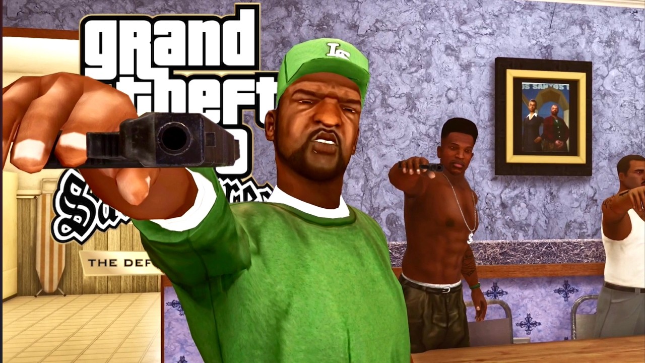 GTA SAN ANDREAS (Edição Definitiva) - #final : Então esse é o famoso FINAL HOLLYWOODIANO!