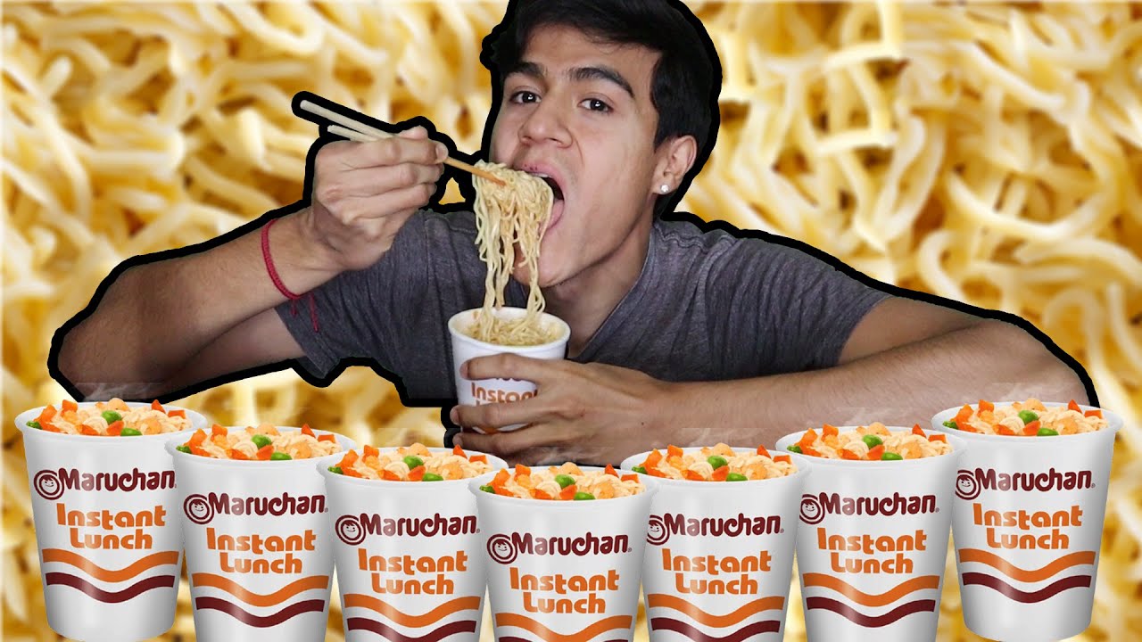 Maruchan Ramen MUKBANG (ASMR)