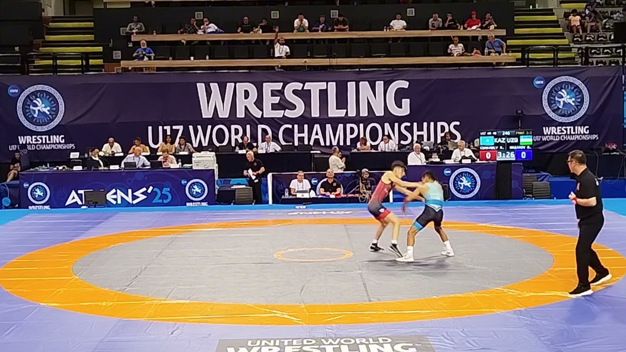 WRESTLING U17, WORLD CHAMPIONSHIP, GOLD AND  BRONZE MEDAL MATCH  48,55,65,80,110KG 
