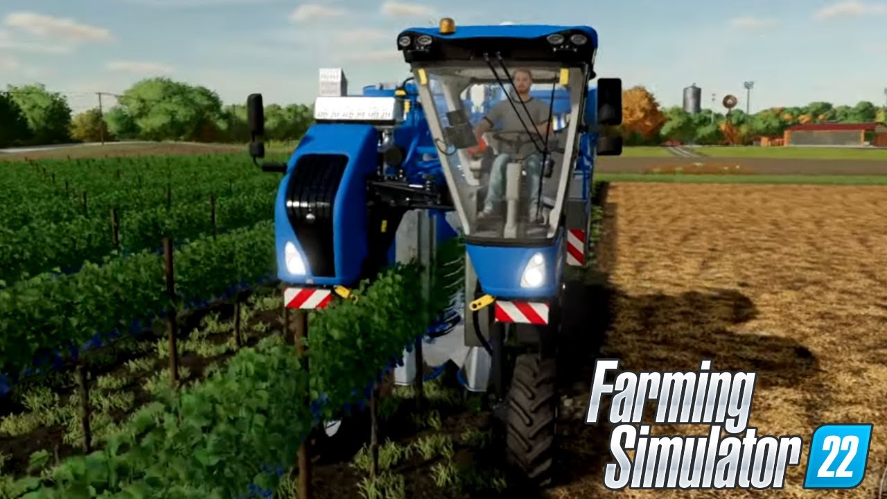 FARMING SIMULATOR 22 ELM CREEK #102 - RACCOGLIAMO L'UVA @Miticaccio - GAMEPLAY ITA