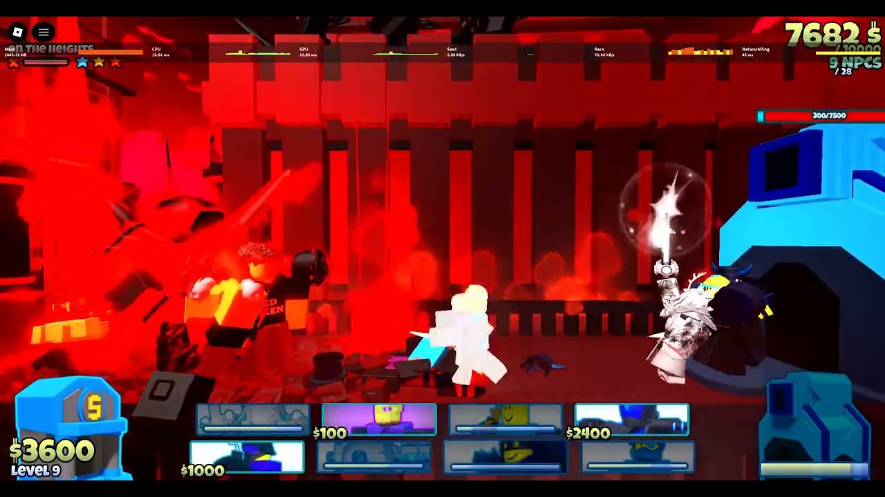 The battle bricks (2) Infernus 3 star boss fight