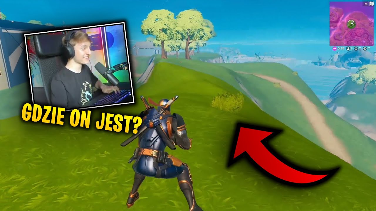 Matek spotyka największego bambika w nowym sezonie 7 w Fortnite i oddaje mu wina