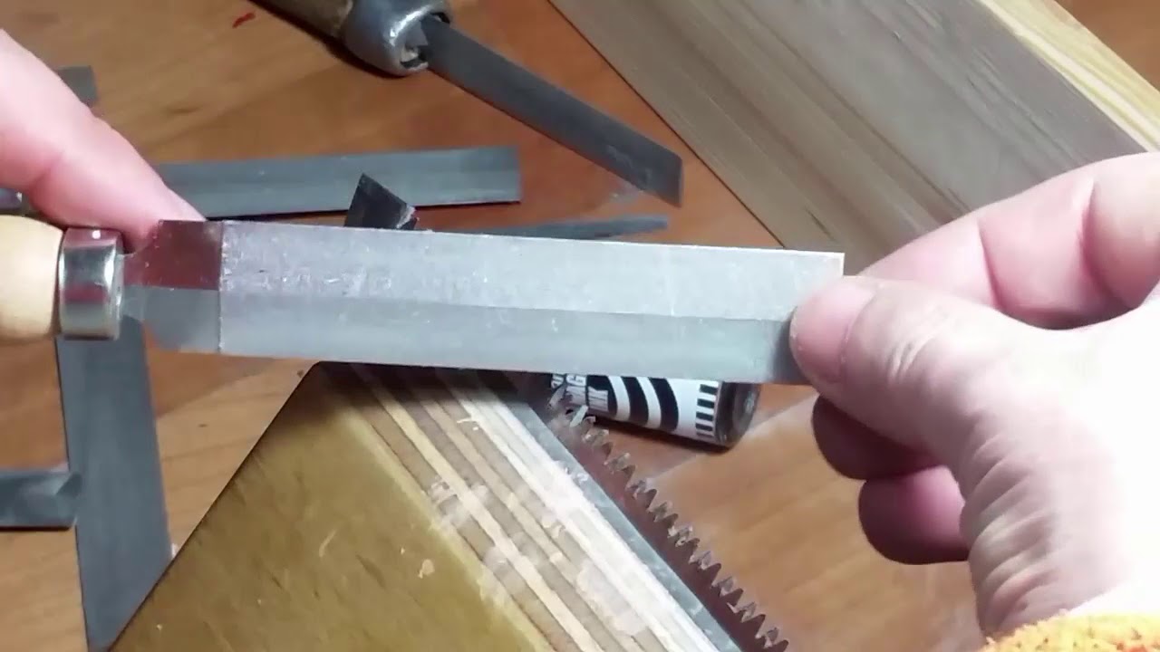 Sharpening a Silky Saw