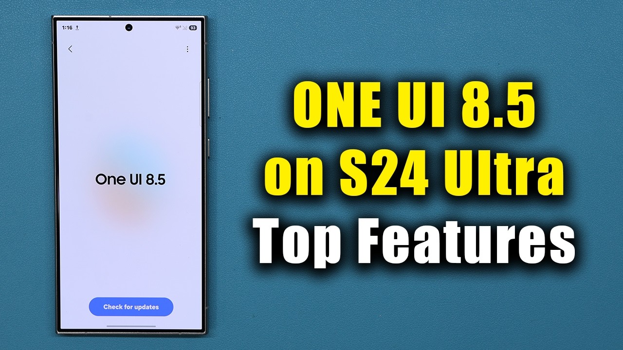 ONE UI 8.5 Beta Released on Samsung Galaxy S24 Ultra! - ALL NEW FEATURES