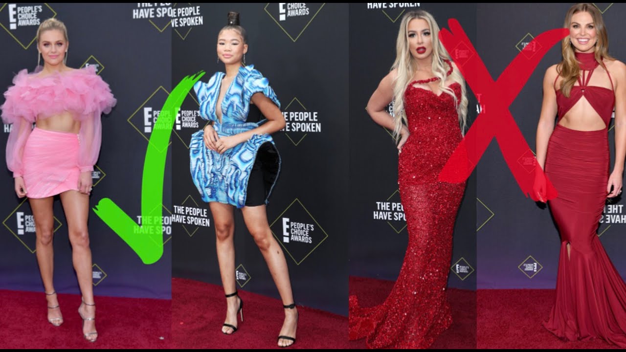 BEST & WORST DRESSED - PEOPLES CHOICE RED CARPET | CLOSET RAID