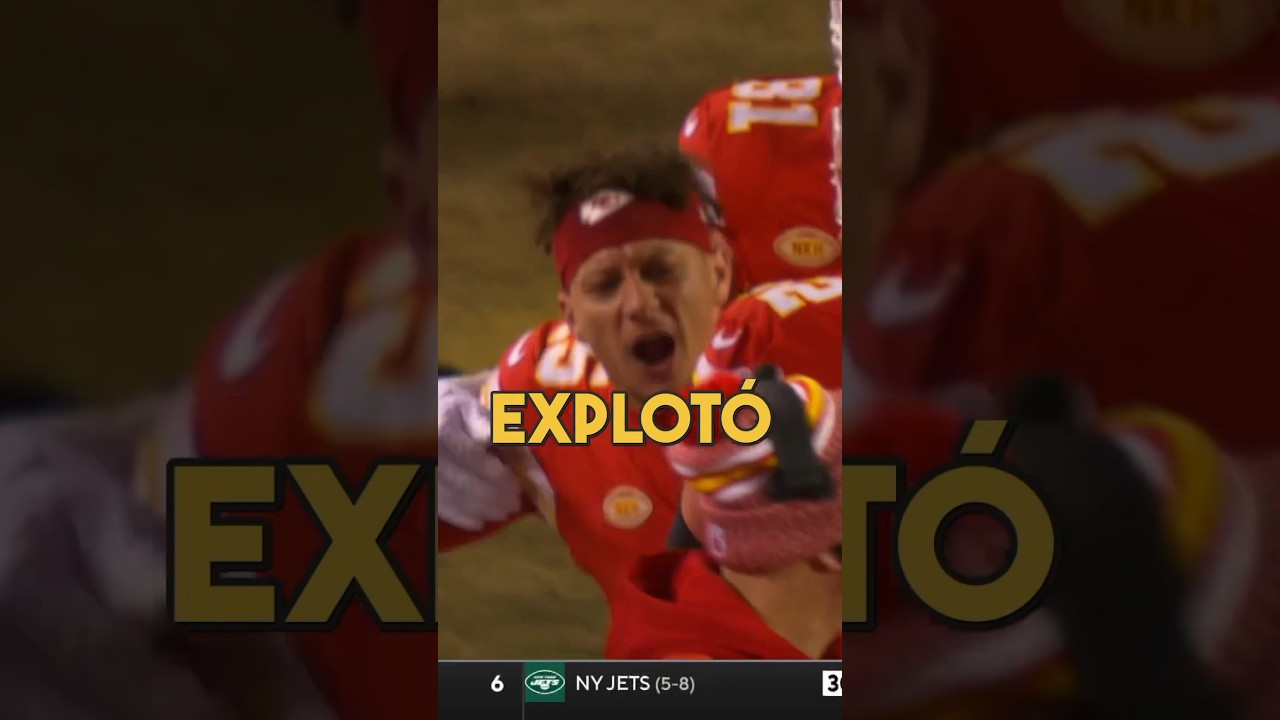 Patrick Mahomes EXPLOT&Oacute; 💥🤯#nfl #shorts