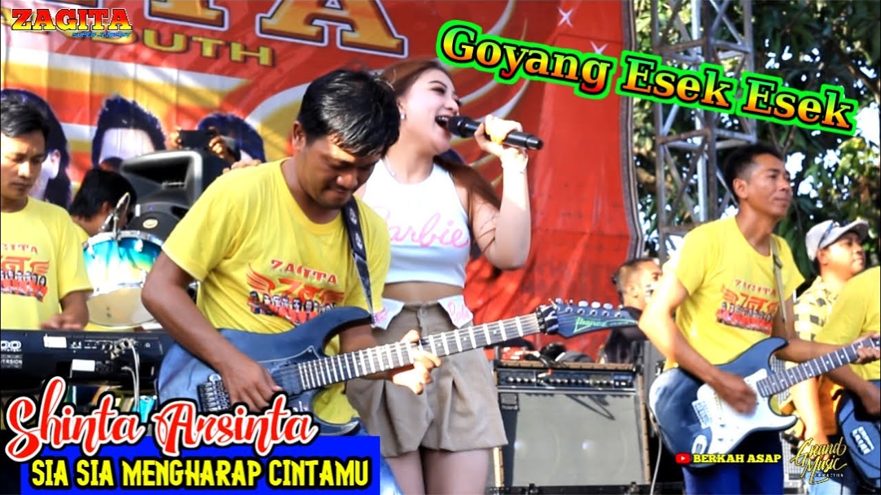 Shinta Arsinta Sia Sia Mengharap Cintamu Zagita Super Jandhut | GRAND MUSIC