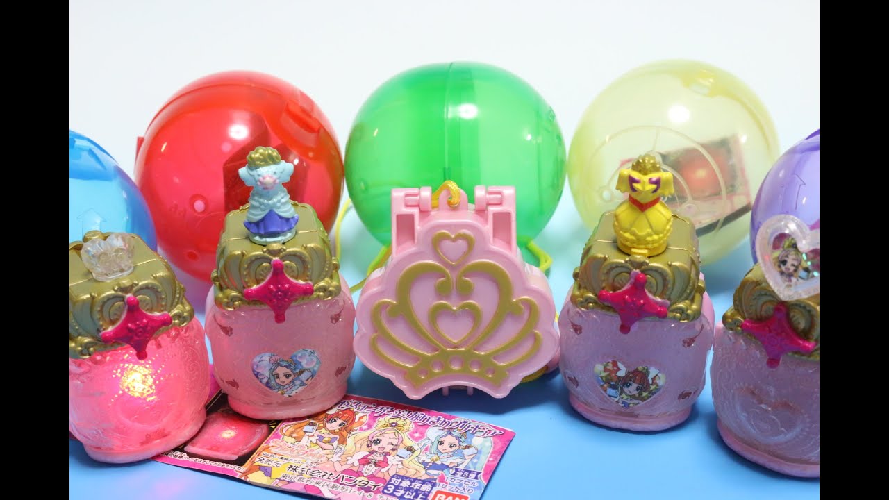 なりきりプリキュア プリンセスエンゲージ 全５種 Go!プリンセスプリキュア ガシャポン Go! Princess Pretty Cure Japanese toy