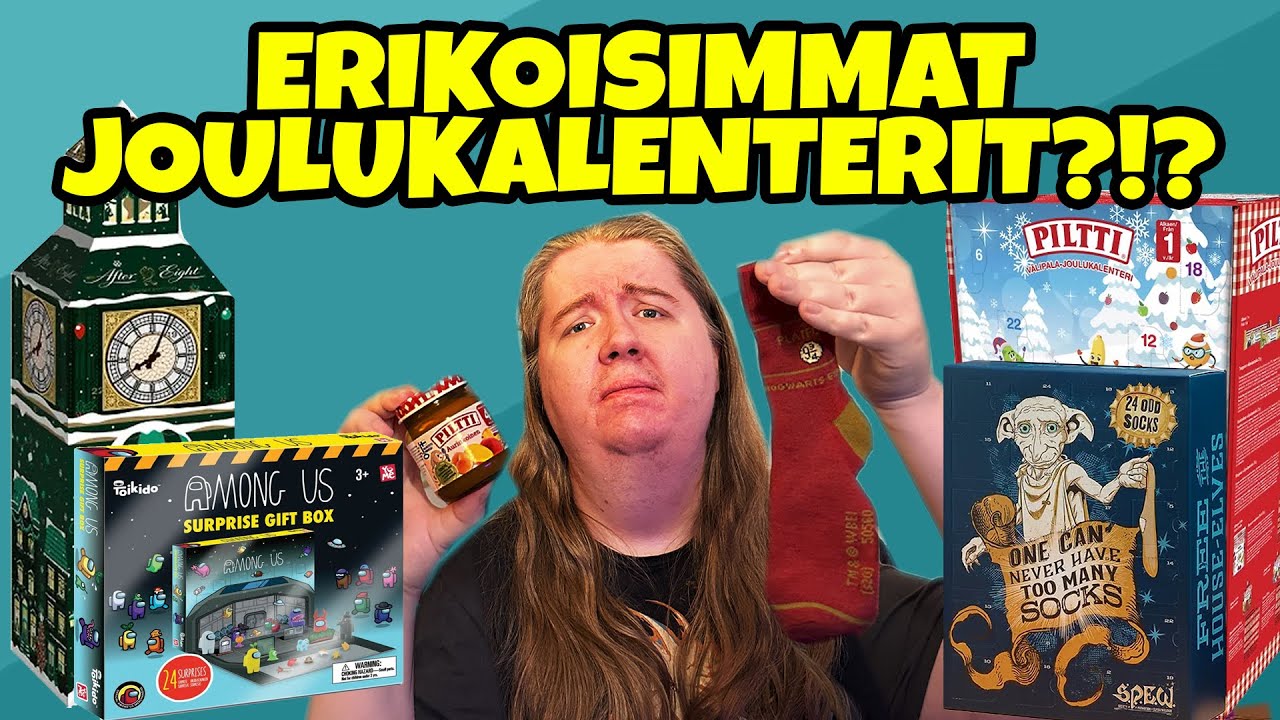 ERIKOISIMMAT JOULUKALENTERIT 2022?!?