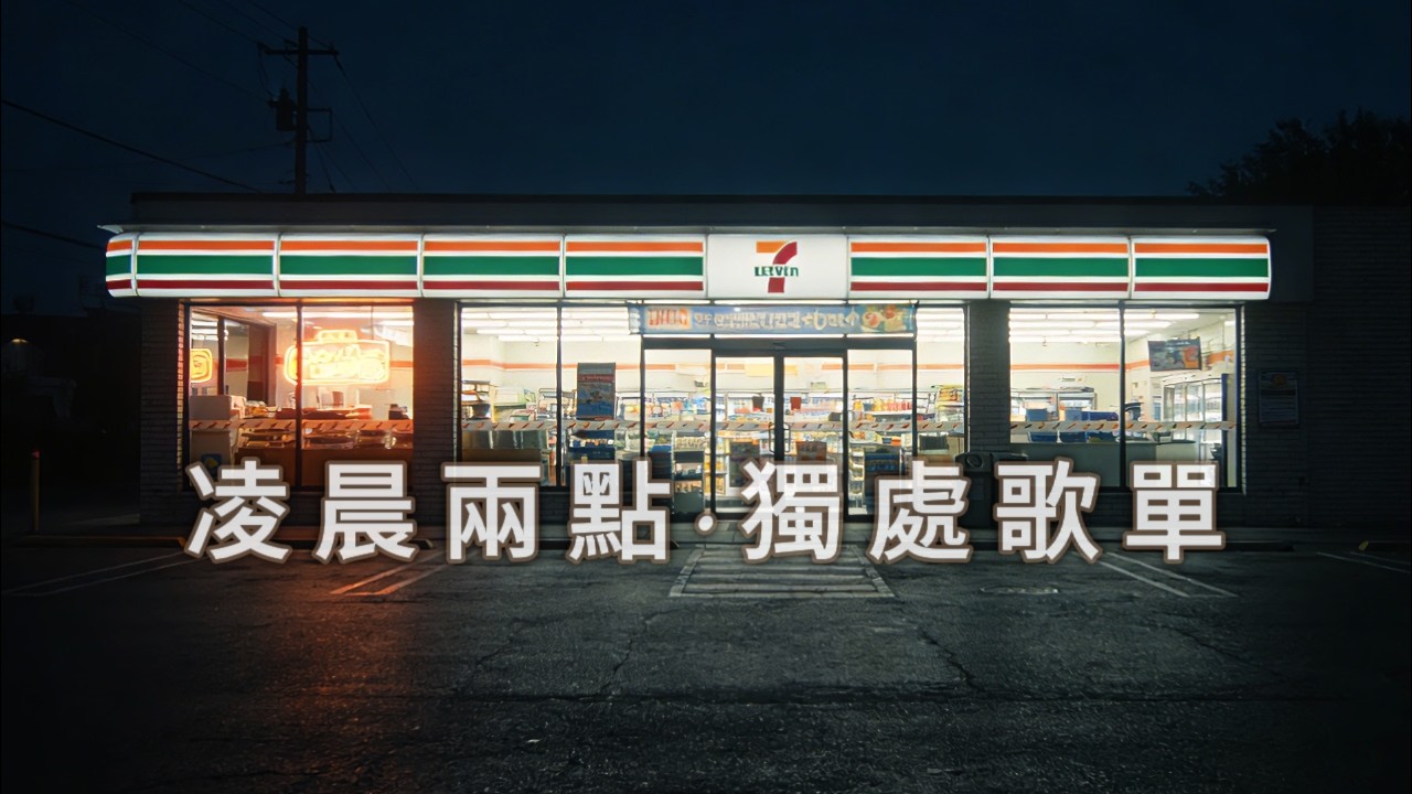 🎧 深夜專用｜聽完這首歌，就好好睡一覺吧【1 Hour 放鬆音樂】 /Night Mood /Relax Music /便利店音樂